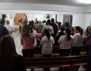 Comunidade Mãe Rainha, visita Comunidade Sagrada Família em Joana D'arc, Vitória