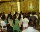 Fotos do 3º retiro de jovens na Comunidade Mãe Rainha Estrela da Manhã nos dias 19 e 20 /01/2013 com o tema: EU QUERO SER DE DEUS