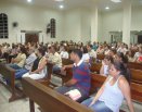 Issacar em Grupo de Oração na Igreja de Santa Luzia, Ibes