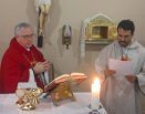Presença de Dom Roberto na CMR, para formação dos membros de vida e aliança e instauração do Santíssimo