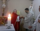 Presença de Dom Roberto na CMR, para formação dos membros de vida e aliança e instauração do Santíssimo