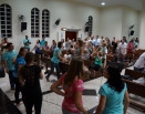 Com. Mãe Rainha no Grupo de Oração Providencia Divina